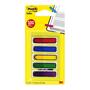 Pagemarker, folia, 5x20 sheets, 11,9x43,2 mm, arrow, 3M POSTIT, assorted colours
